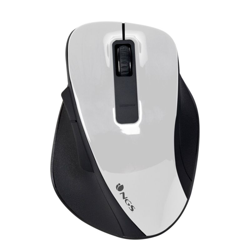 Ratón NGS Inalámbrico 2.4 GHz BOWWHITE 16000DPI Bl