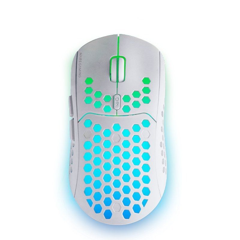 Ratón Mars Gaming Inalámbrico MMW3 79G White