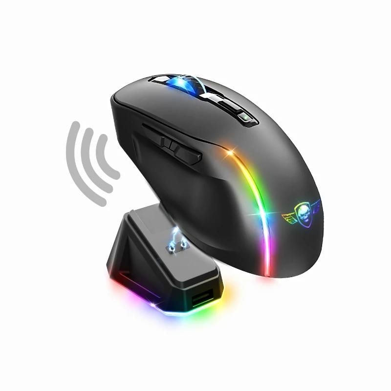 Ratón SPIRIT OF GAMER Inalambrico Elite M50 Negro