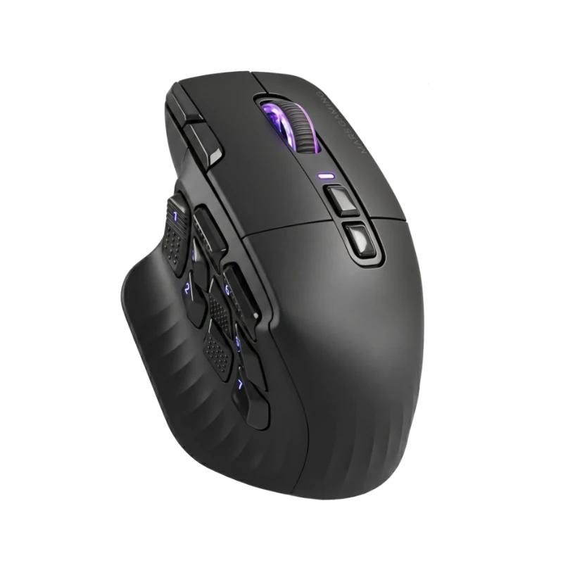 Ratón Mars Gaming Inalam.TRI-MODO 16 Botones Black