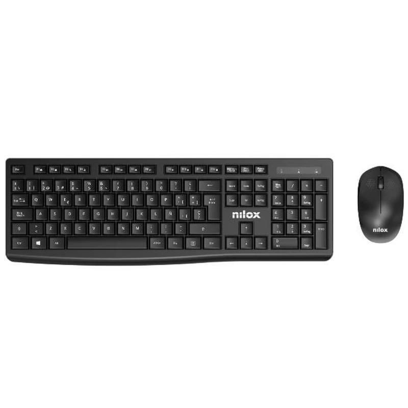 Clavier NILOX NXKMWE012 Kit Teclado+Ratón Wireless
