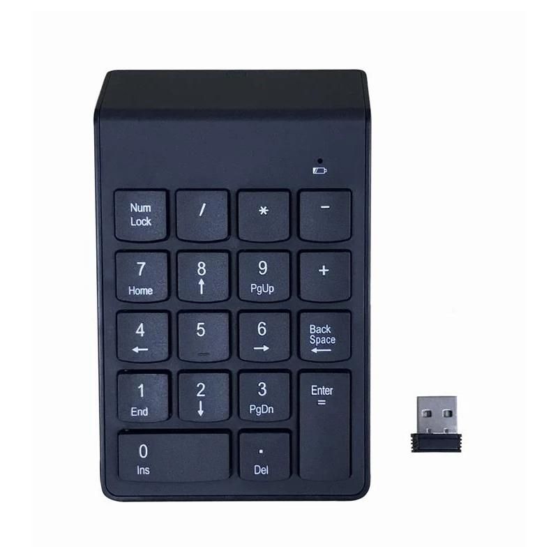 Clavier GEMBIRD Numérico Wireless USB noir