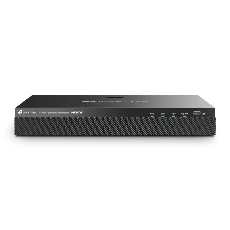 Enregistreur vidéo TP-LINK VIGI Grabador IP Rack 02 HDD 16 Canales PoE