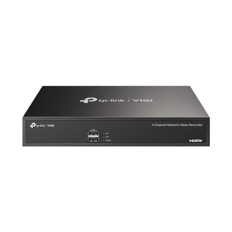 Enregistreur vidéo TP-LINK VIGI NVR1004H Grabador H.265+ 4 C 1x10/100 1xHDMI