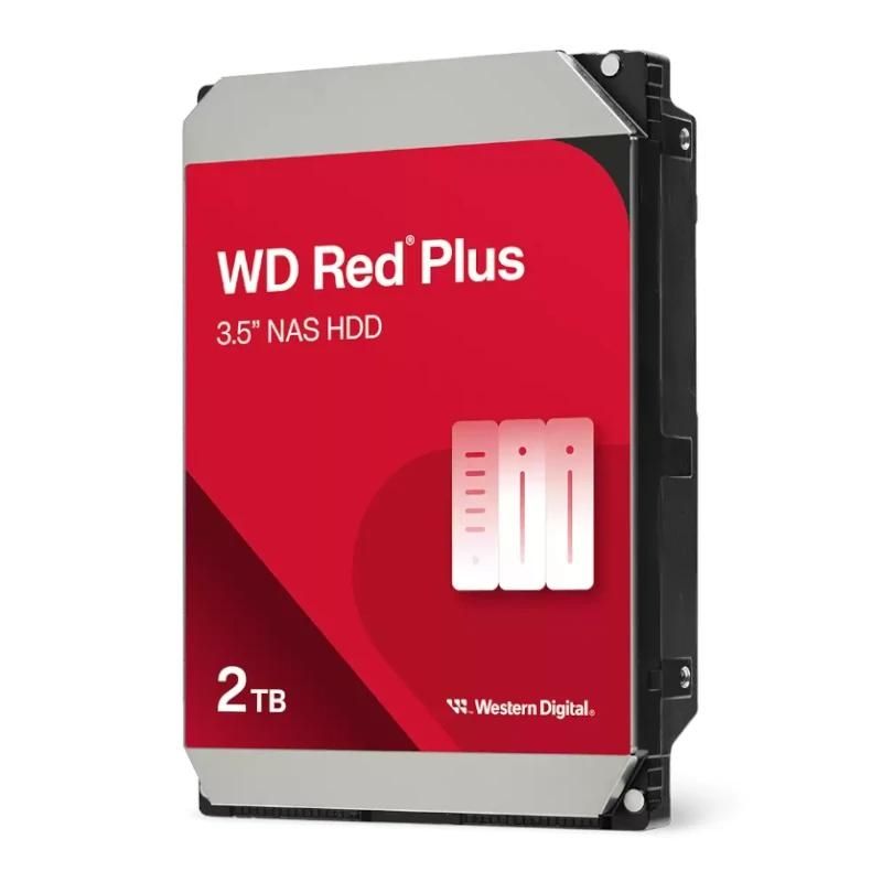 Disque dur Western Digital Red Plus WD20EFPX 2TB SATA-600