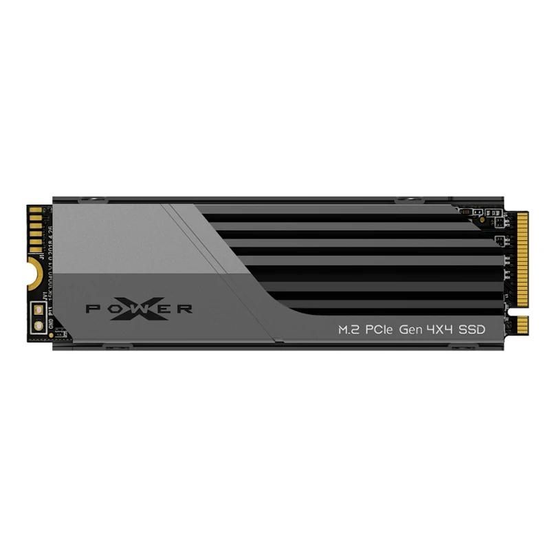 Disco SSD Silicon Power SP XS70 SSD 1TB NVMe PCIe Gen 4x4 7300MBs w/HS