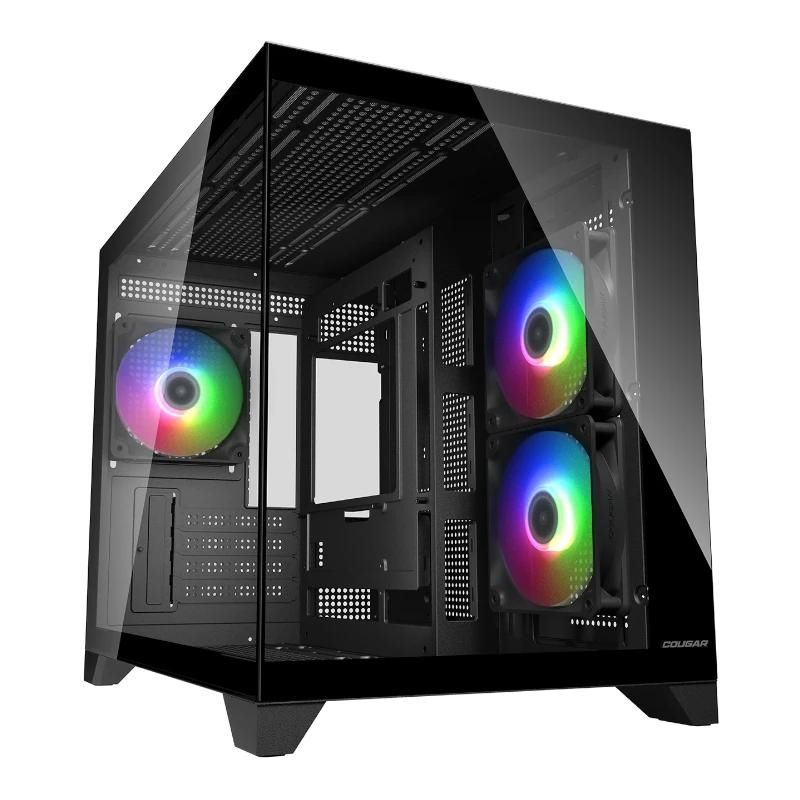 Caixa per a ordinador Cougar Semitorre FV150 Mini Rgb Black
