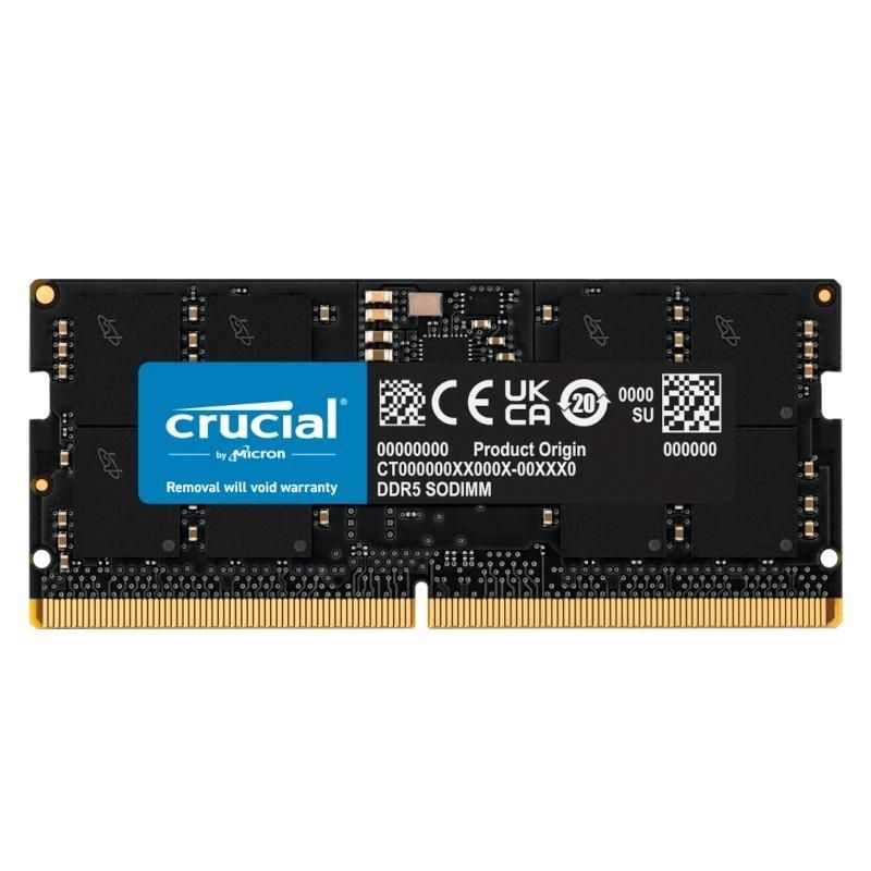 Mémoire vive Crucial CT16G56C46S5 16GB soDIMM CL40 5600MHz DDR5