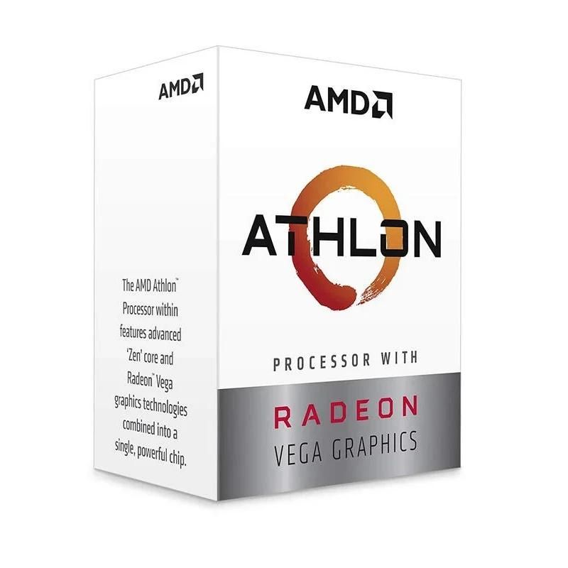 Processeur AMD ATHLON 3000G AM4 BOX+Disipador