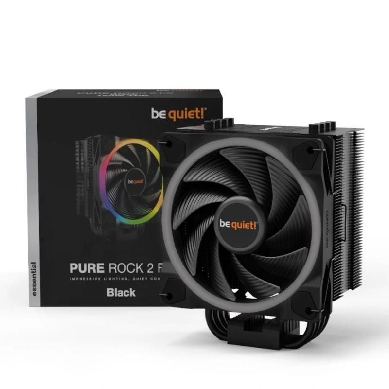 Refrigeració per a ordinador BeQuiet Ventilador Pure Rock 2 FX ARGB 120mm neg