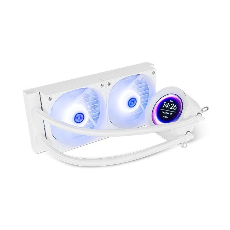 Refrigeración para ordenador NOX HUMMER X-240 LCD | KIT RL 240 LCD BLANCO