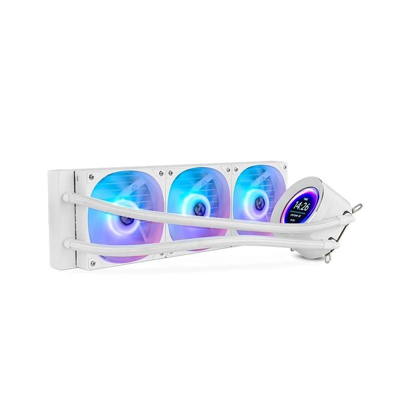 Refrigeració per a ordinador NOX HUMMER X-360 LCD | KIT RL 360 LCD blanc