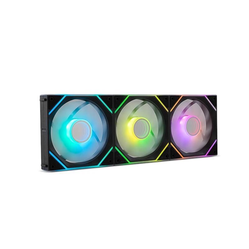 Computer cooling NOX Vent. HUMMER PRO LINK Kit x3 F.ARGB Mag black