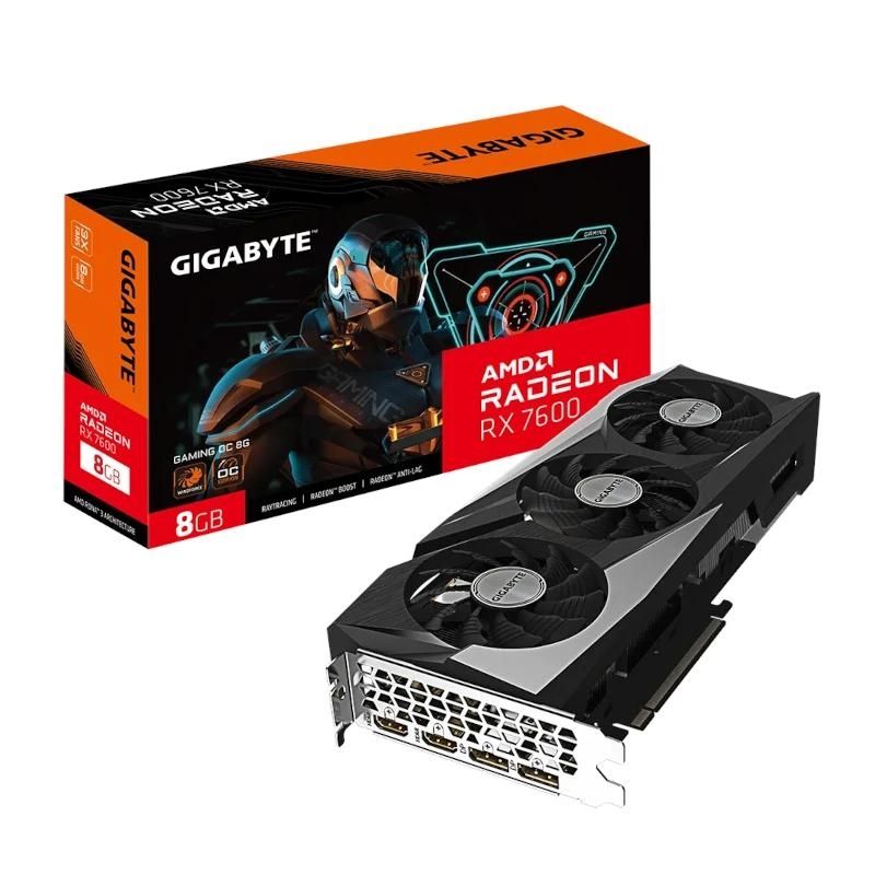 Tarjeta gráfica Gigabyte AMD RX 7600 GAMING OC 8GB