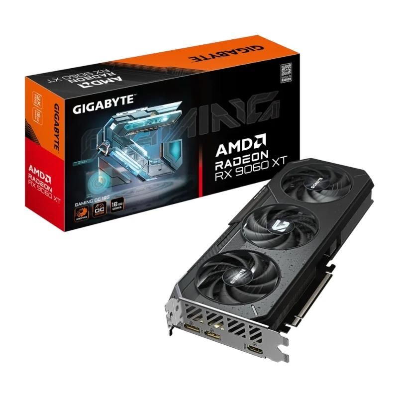 Tarjeta gráfica Gigabyte AMD RX 9060XT GAMING OC 16GB