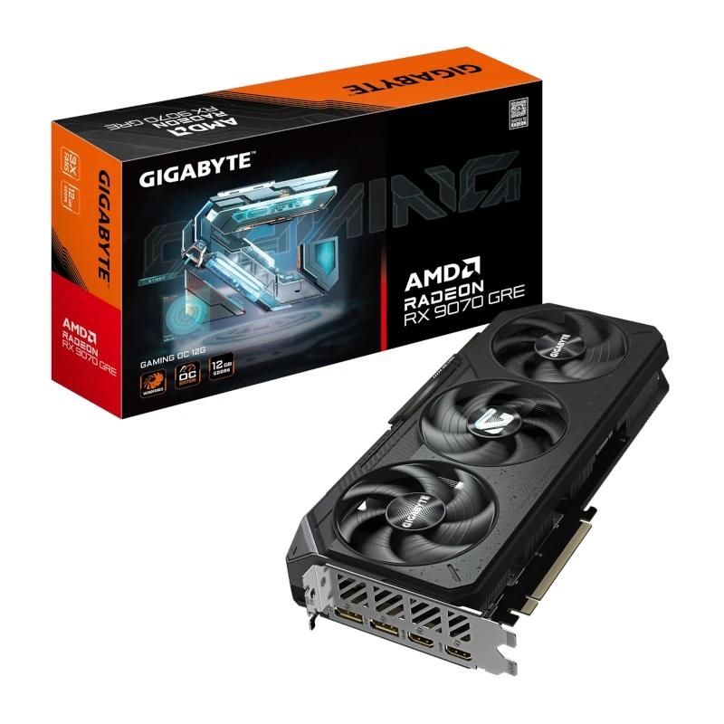 Tarjeta gráfica Gigabyte AMD RX 9070 GRE GAMING OC 12GB