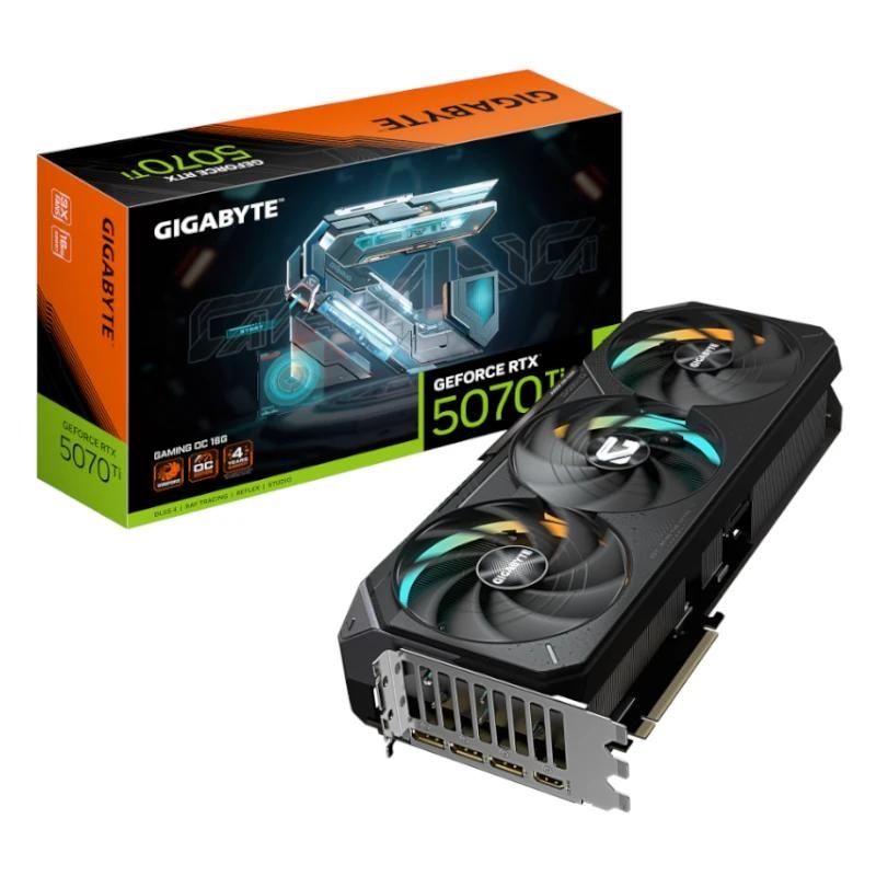 Carte graphique Gigabyte NVIDIA RTX 5070 Ti Gaming OC 16 DDR7
