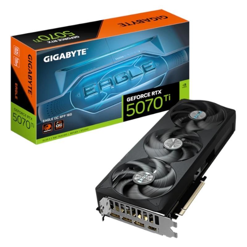 Carte graphique Gigabyte NVIDIA RTX 5070 Ti EAGLE OC 16GB DDR7