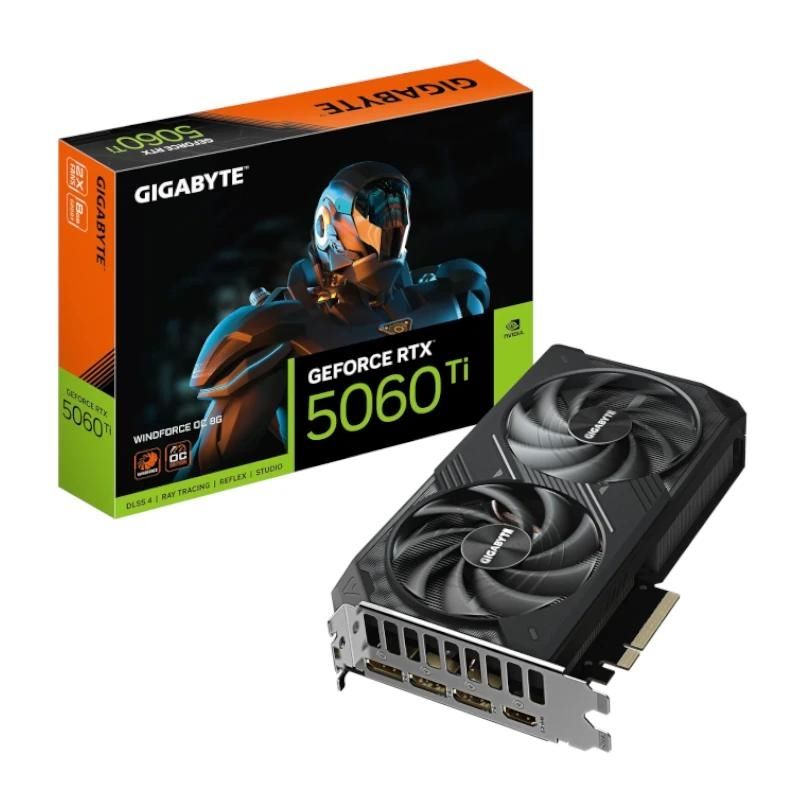 Carte graphique Gigabyte NVIDIA RTX 5060 Ti WF OC 8G DDR7
