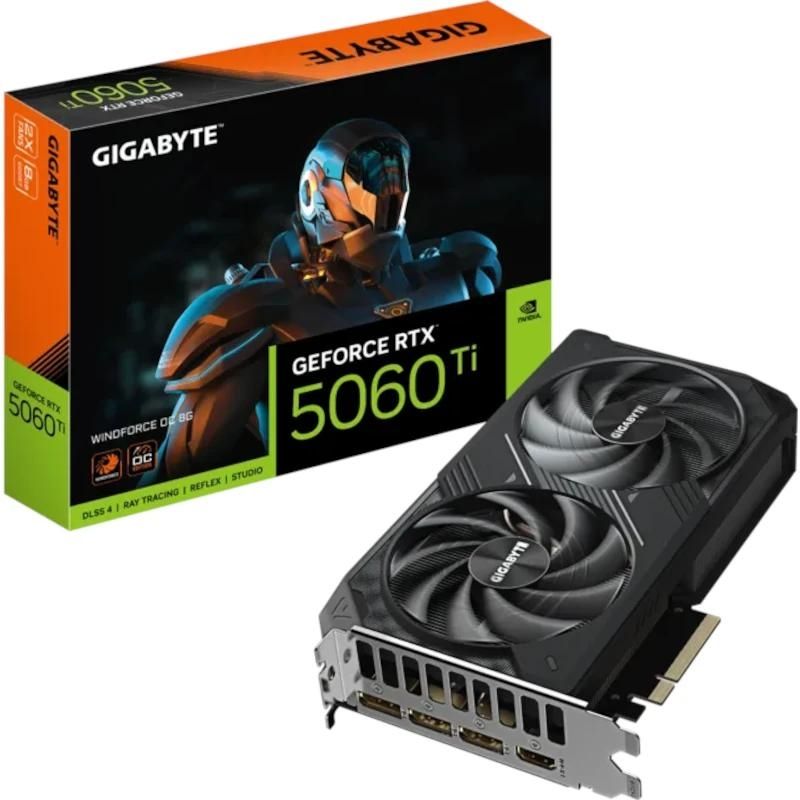 Carte graphique Gigabyte NVIDIA RTX 5060 Ti WF MAX OC 8G DDR7