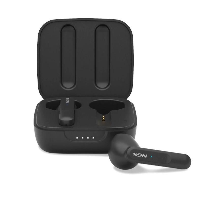 Casque avec microphone NGS Artica Move BT y TW Stereo Black