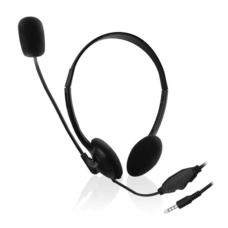 Casque avec microphone Ewent diadema con micro mini jack