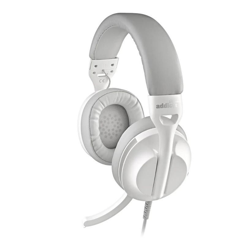 Auriculars amb micròfon NGS cable USB-C Control Vol. blanc