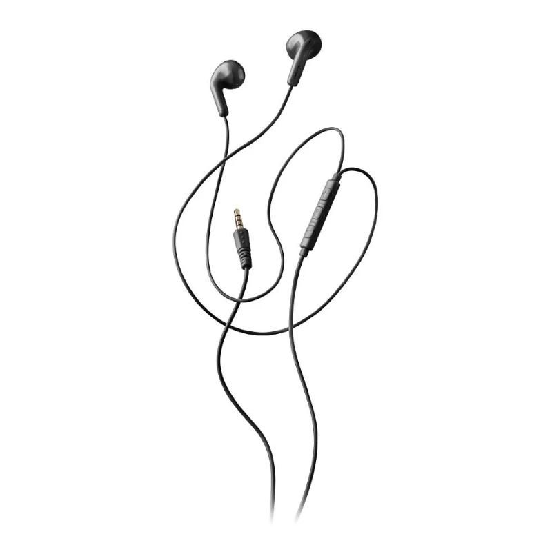 Casque avec microphone NGS noir Estéreo Cable JACK 3.5 Mm