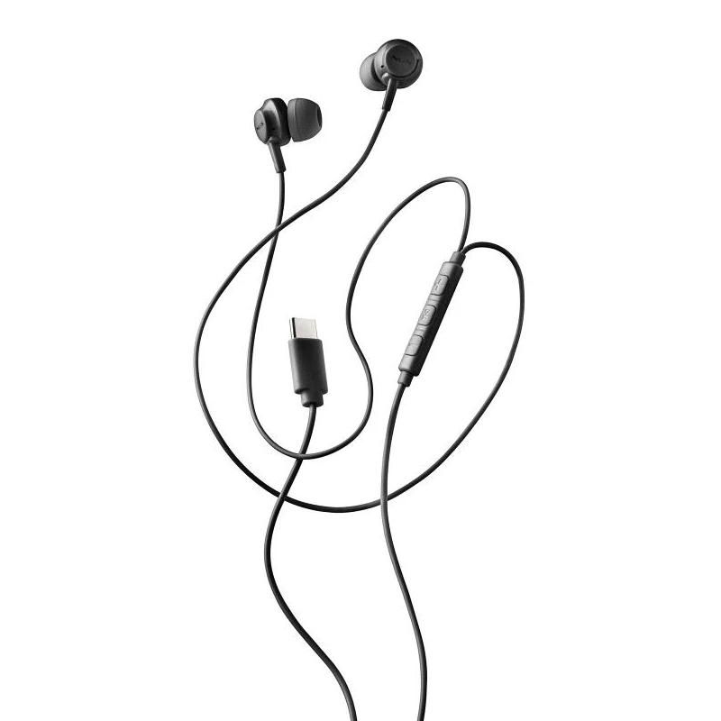 Casque avec microphone NGS noir Estéreo USB-C Con Cable