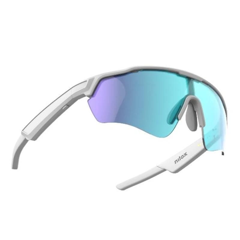 Casque avec microphone NILOX SmartGlasses Deportivas AUDIO SORAPIS blanc