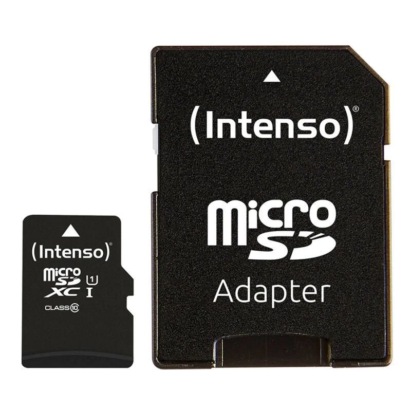 Targeta de memòria INTENSO Micro SD UHS-I Premium 64Gb c/adap Pack 5