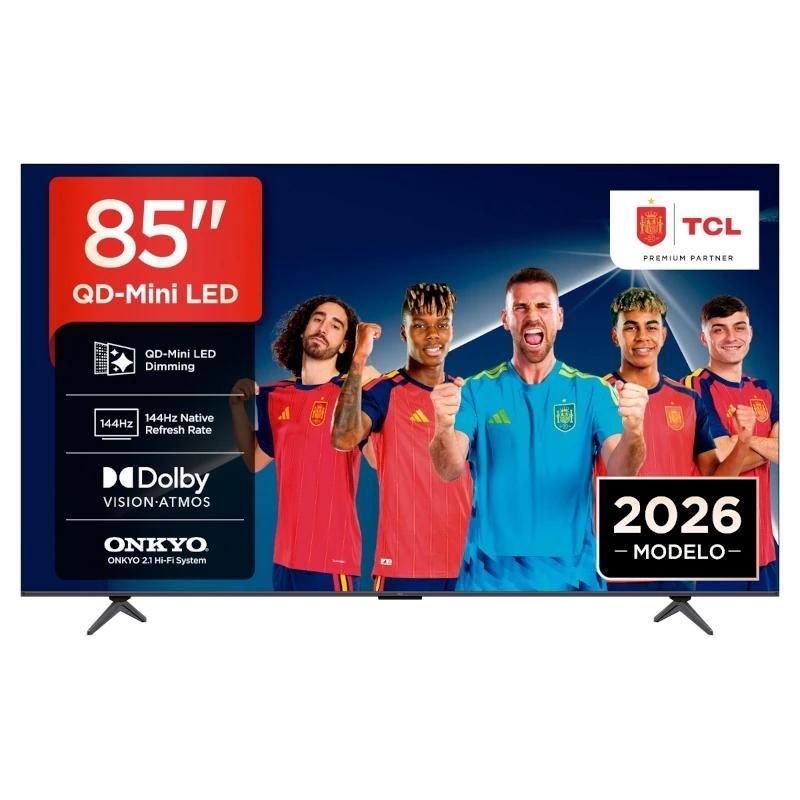 Téléviseur TCL 85P8L TV 85" QD-Mini LED 4K UHD SMTV Google TV