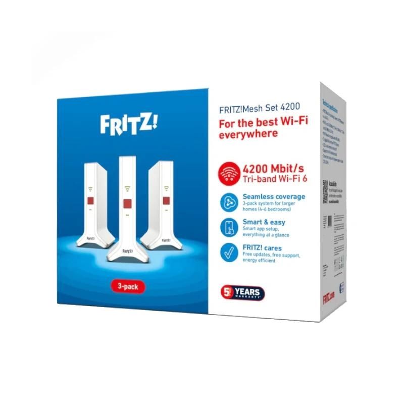 Dispositiu de xarxa FRITZ!Mesh Set 4200 3-pack Edition International