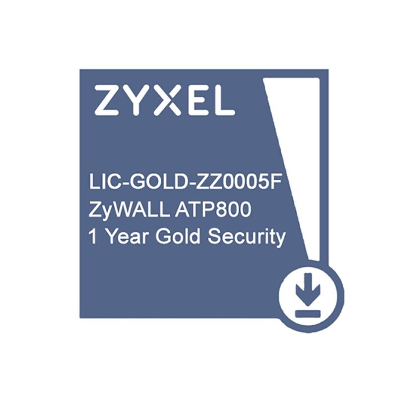Licence de sécurité ZyXEL GOLD ATP800 Security Pack 1 Año