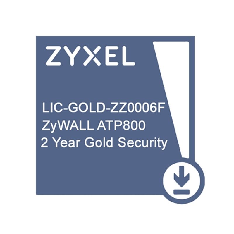 Licence de sécurité ZyXEL GOLD ATP800 Security Pack 2 Años