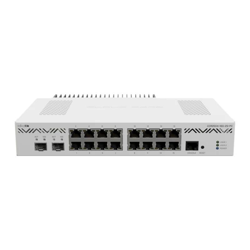 Routeur Mikrotik CCR2004-16G-2S+PC Router 16xGbE 2x10SFP+