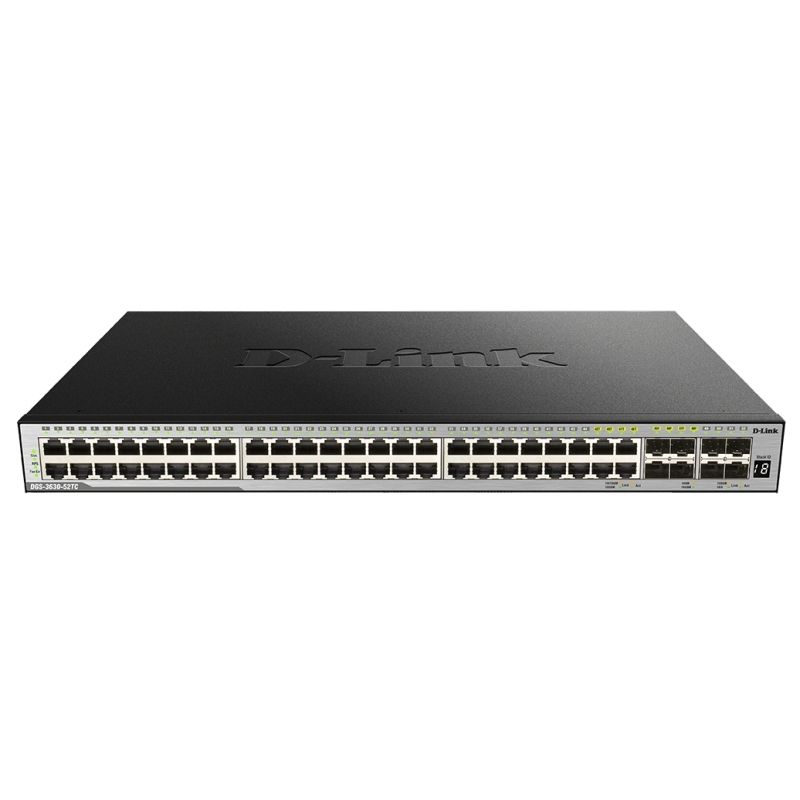 Commutateur réseau D-Link DGS-3630-52TC/SI Switch L3 44xGB 4xSFP 4x10