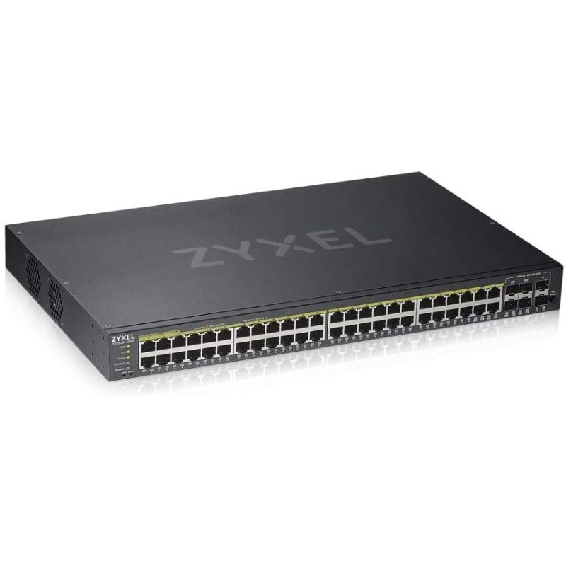 Commutateur réseau ZyXEL GS1920-48HPv2 Switch 44xGbE PoE 2xSFP 4xComb