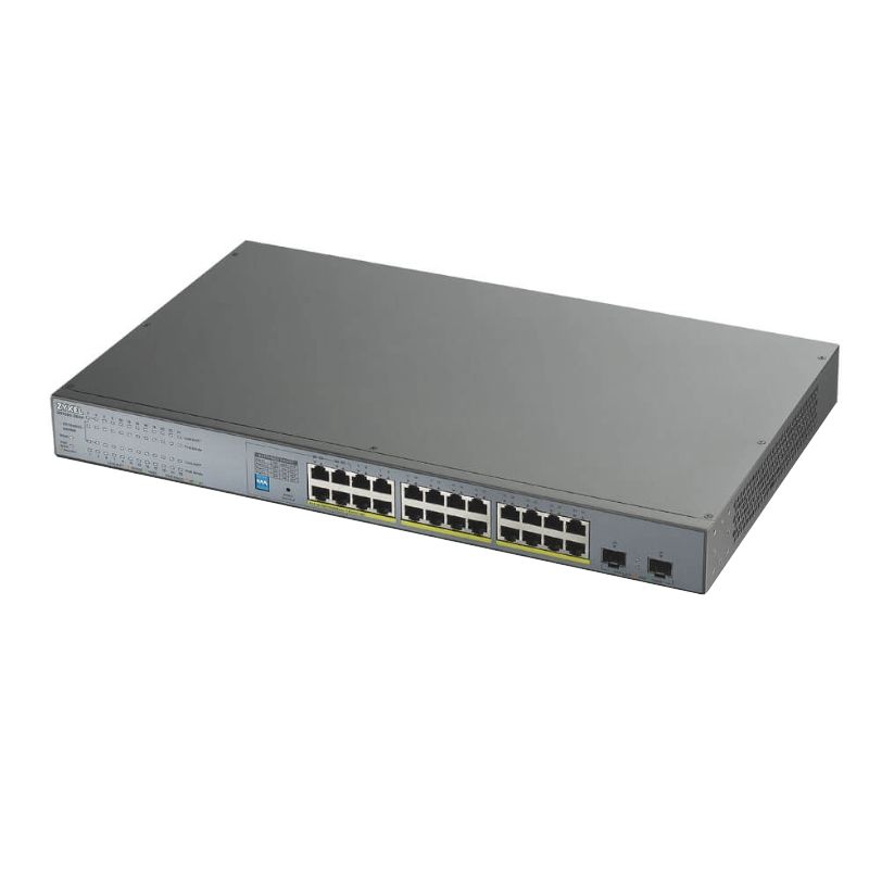 Commutateur réseau ZyXEL GS1300-26HP Switch 24xGB PoE 2xSFP 250W