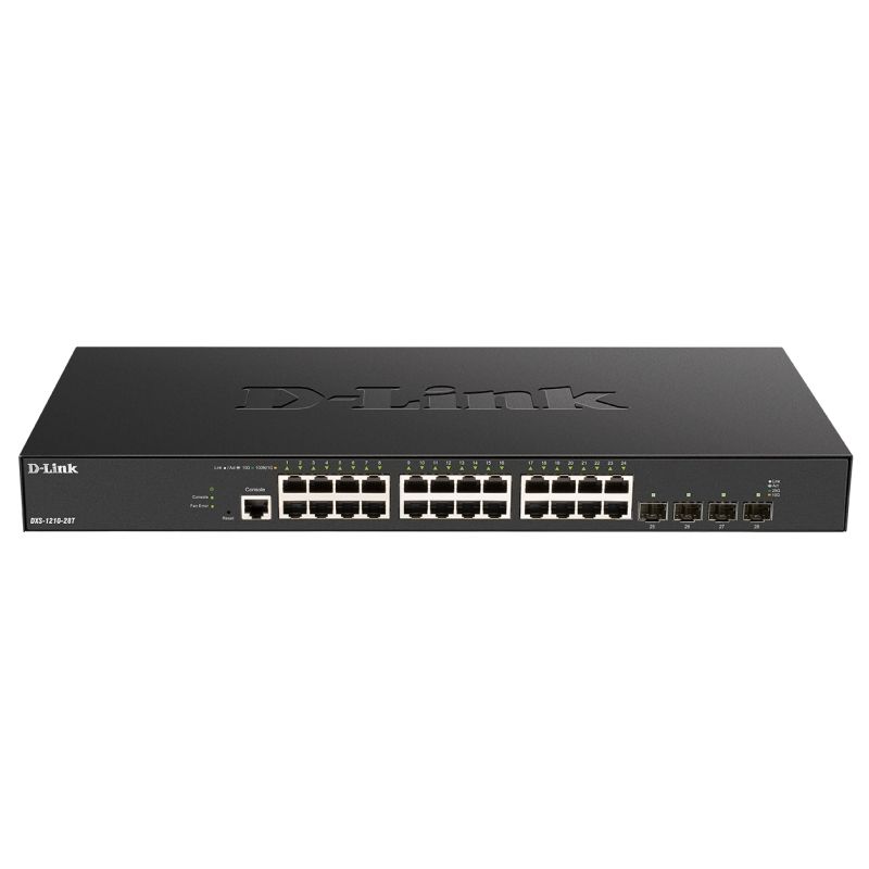 Commutateur réseau D-Link DXS-1210-28T Switch 24x10G 4x10G/25G SFP28