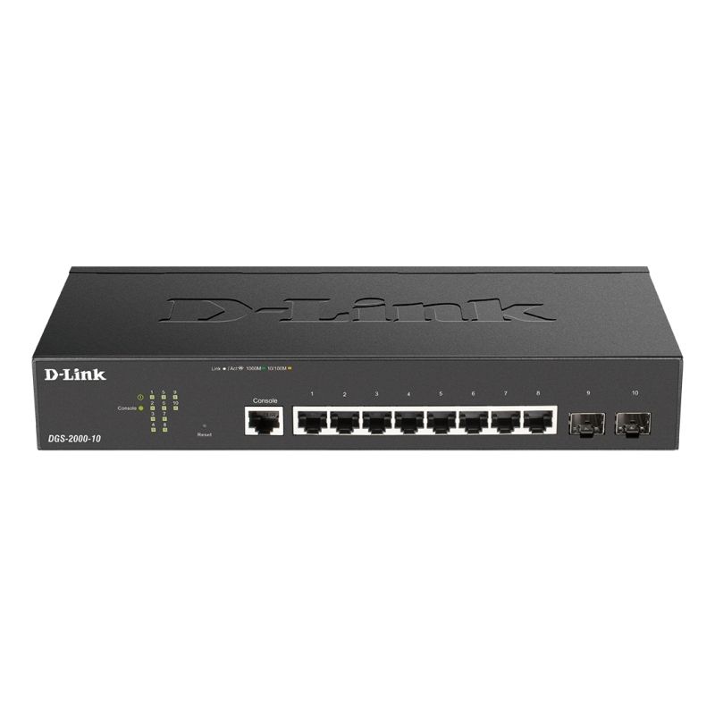 Commutateur réseau D-Link DGS-2000-10 Switch L2 8xGB 2xSFP