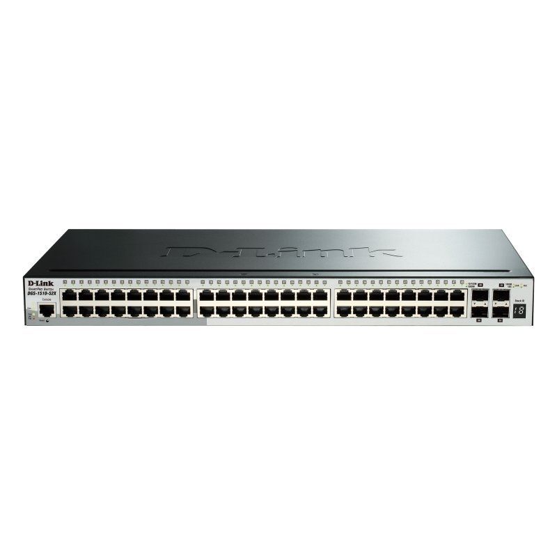 Commutador de xarxa D-Link DGS-1510-52X/E Switch L2 48xGb 4x10Gb SFP+