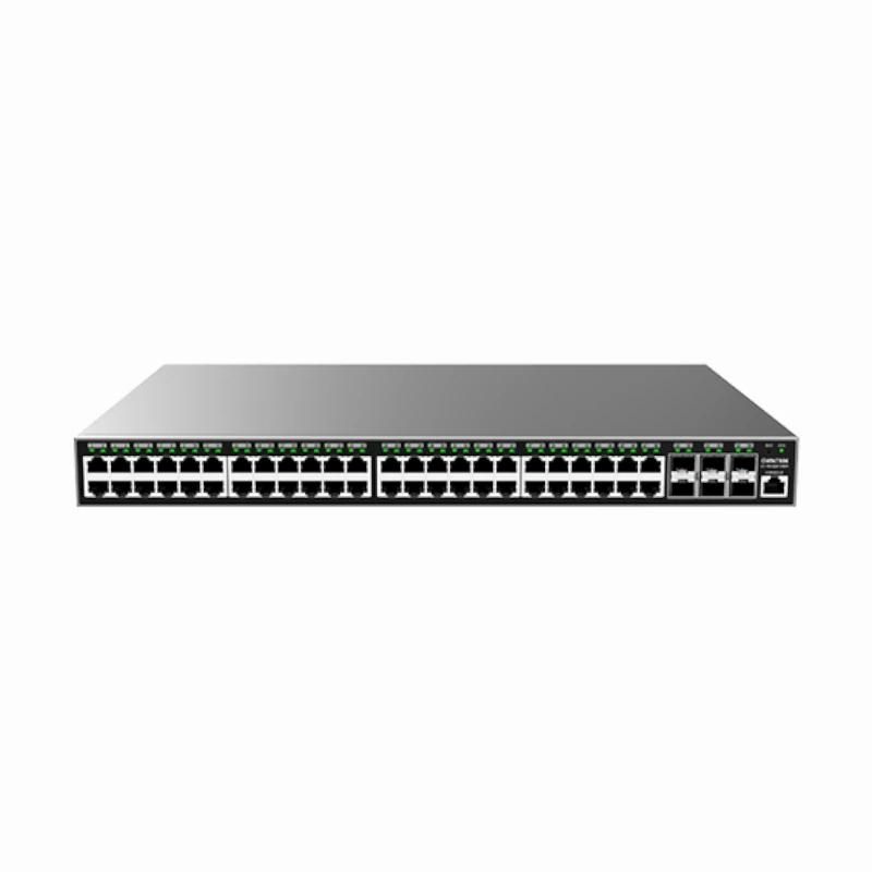 Commutador de xarxa Grandstream GWN7806P Switch 48xGbE PoE 6xSFP 360W