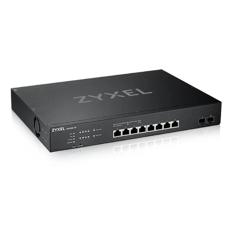 Commutador de xarxa ZyXEL XS1930-10 Smart Switch 8xmGb 2x10Gb SFP+ L3