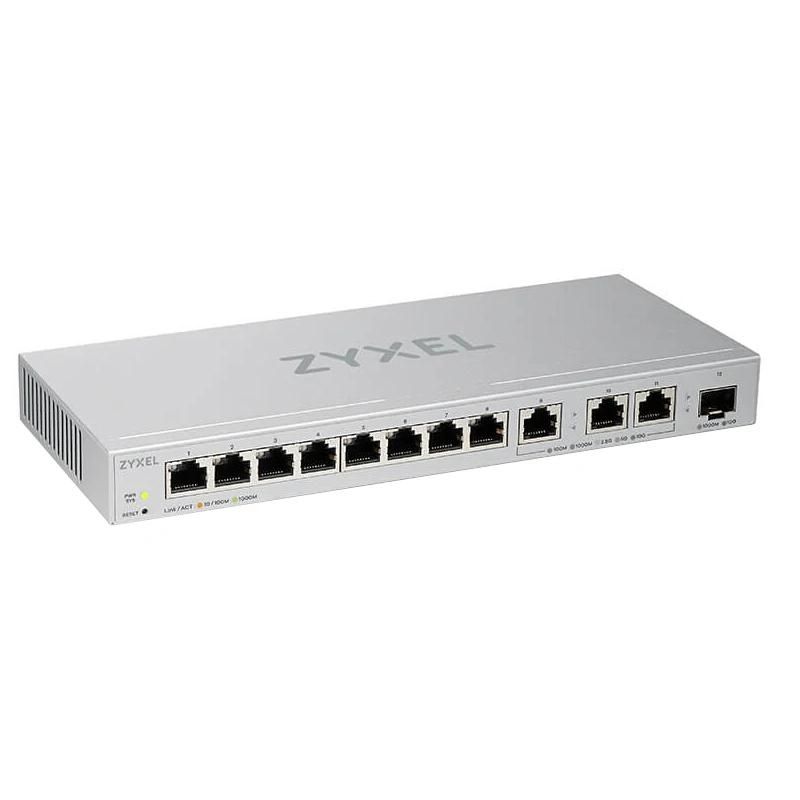 Commutador de xarxa ZyXEL XGS1250-12 Switch 8xGb 3xmGig 1/2.5/5/10G 1x