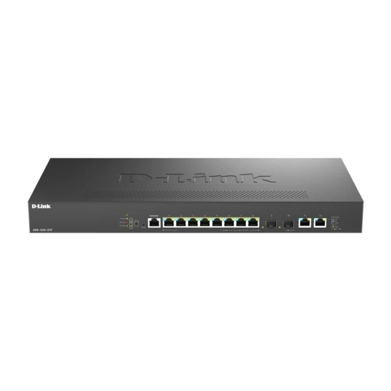 Commutateur réseau D-Link DMS-1250-12TP/E Switch 8xMG 2x10GB PoE L2