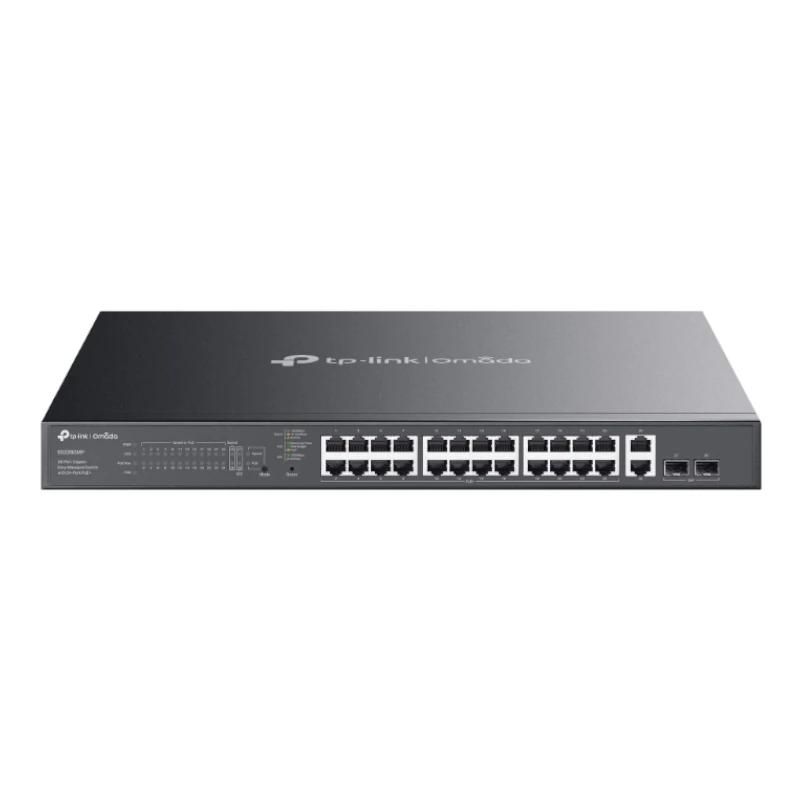 Commutateur réseau TP-LINK ES228GMP Switch 24xPoE+ 2xGb 2xSFP 384W