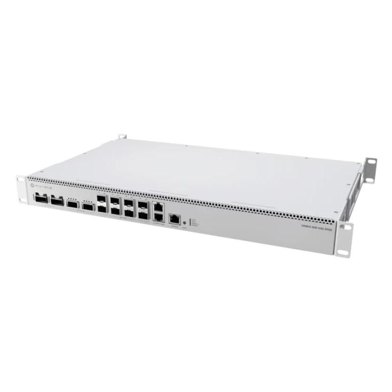 Commutateur réseau Mikrotik CRS812 DDQ Switch 2x400G 2x200G 8x50G