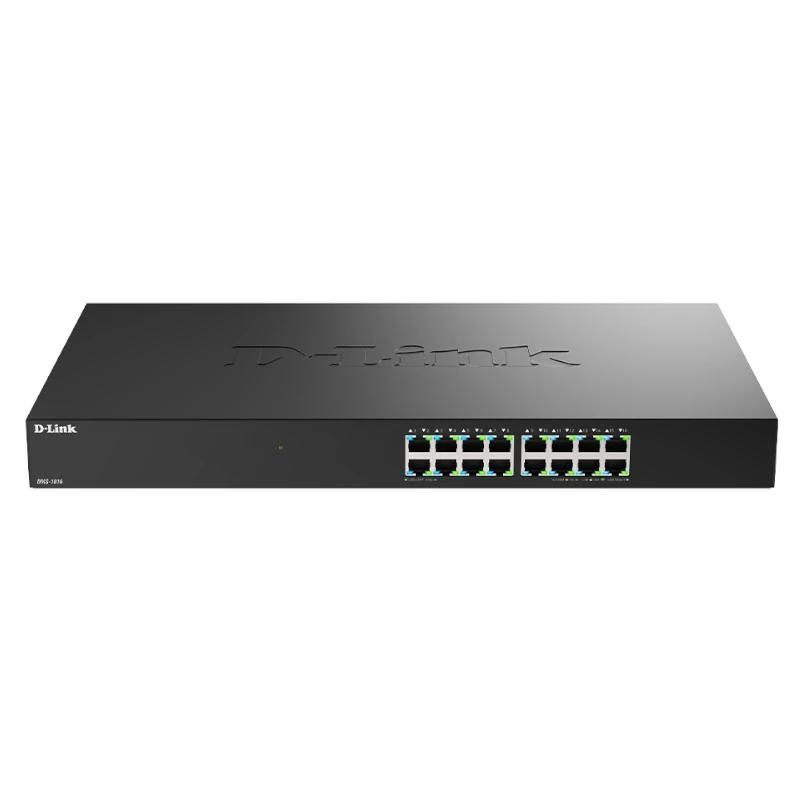 Commutateur réseau D-Link DMS-1016/E 16x2.5MGb Unmanaged Switch