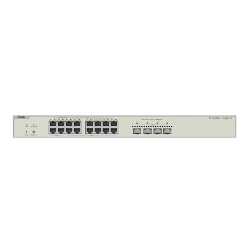 Commutateur réseau Ruijie Networks Reyee NBS3300-16MG4XS-HP L2 16xmG PoE 4xSFP+ 370W